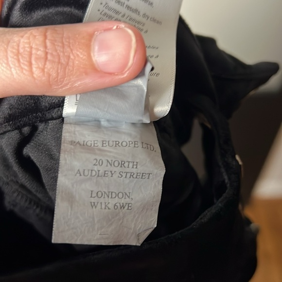 NWT Paige Claudine Flared Velvet Pants Size 25 - Picture 12 of 12